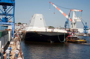 美軍第二艘ddg1000型驅(qū)逐艦艦島運(yùn)往總裝廠(chǎng)